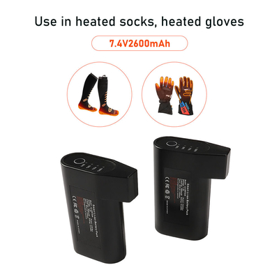 Buy Heated Mitten Battery 18650 Lithium Ion Heated Vest Battery Pack online manufacture