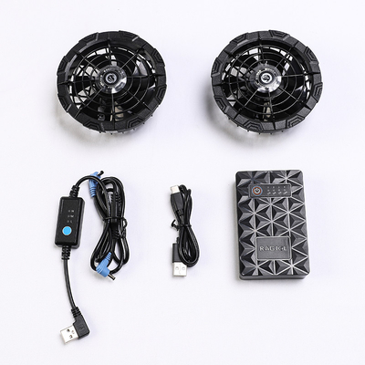 Buy 10050mAh 5V Battery & Fan Kit for Cooling Vests USB Powered Wearable Cooling Accessory online manufacture